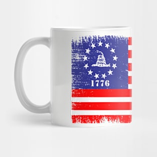 Don't Tread - Red, White, and Blue Mug